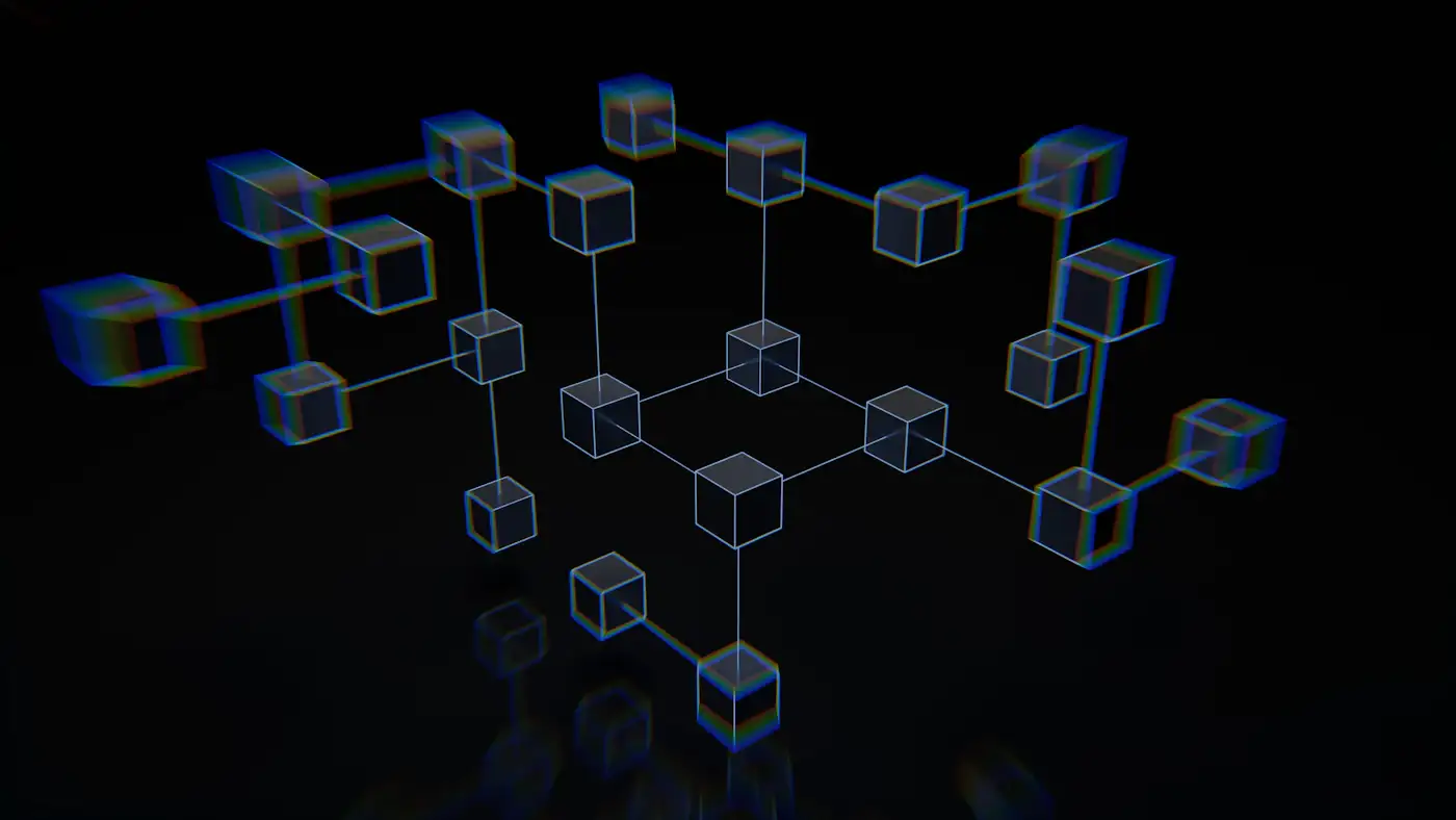 Connected nodes representing AI