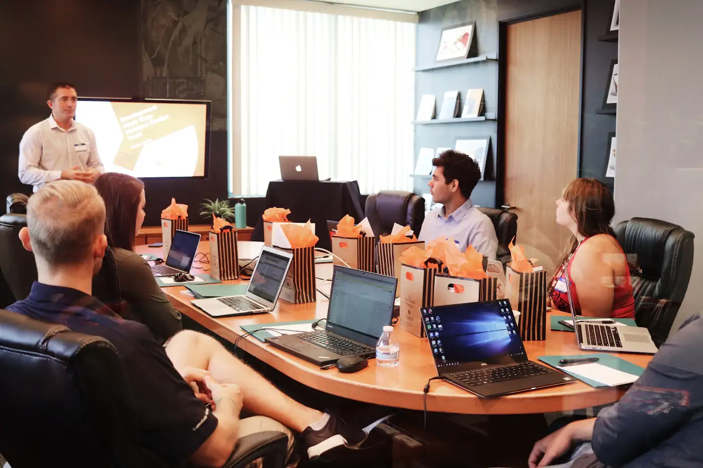 Kentech IT consultants at work