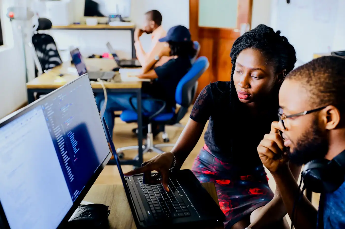Kentech IT consultants at work